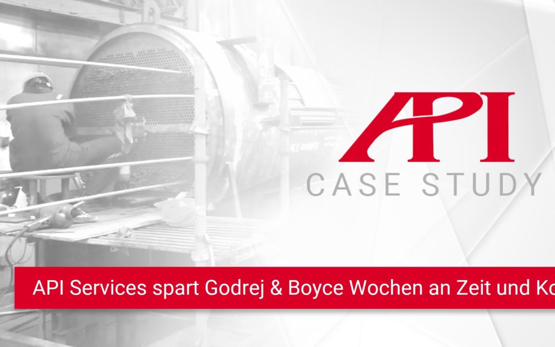 API Services spart Godrej & Boyce Wochen an Zeit und Kosten