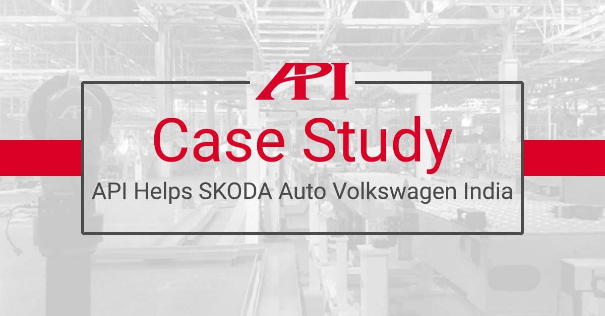 API Helps ŠKODA Auto Volkswagen India - API Metrology