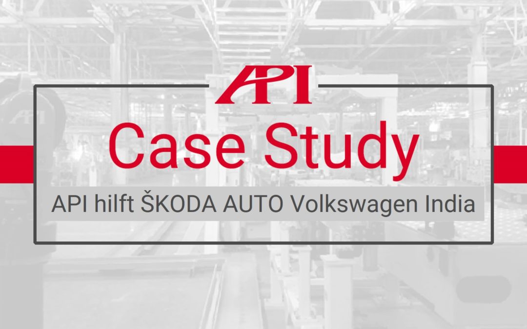 API hilft ŠKODA AUTO Volkswagen India