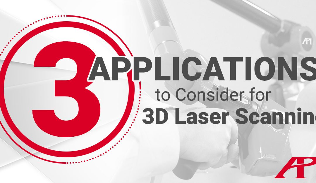 3 applications à prendre en compte pour la numérisation laser 3D