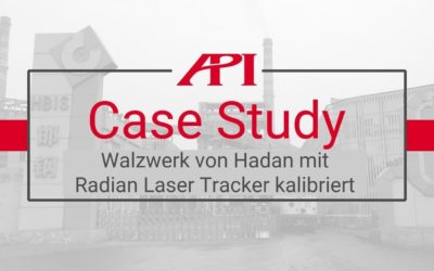 Walzwerk von Hadan mit Radian Laser Tracker kalibriert