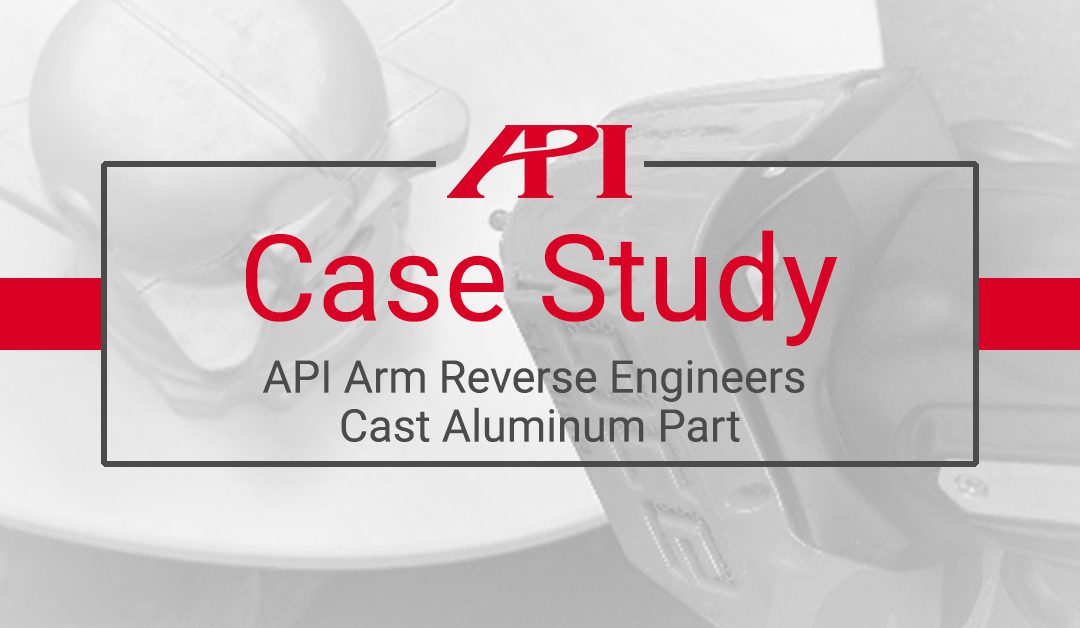 API Arm Reverse Engineers Pièce en aluminium moulé