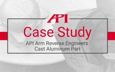 API Arm Reverse Engineers Pièce en aluminium moulé
