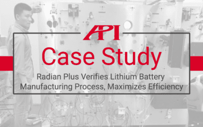 Radian Plus Verifies Lithium Battery Manufacturing Process, Maximizes Efficiency