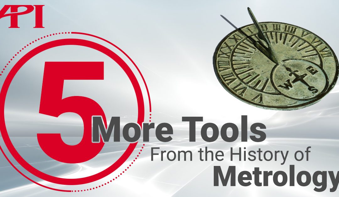 Geschichte der Metrologie: 5 weitere historische Messgeräte