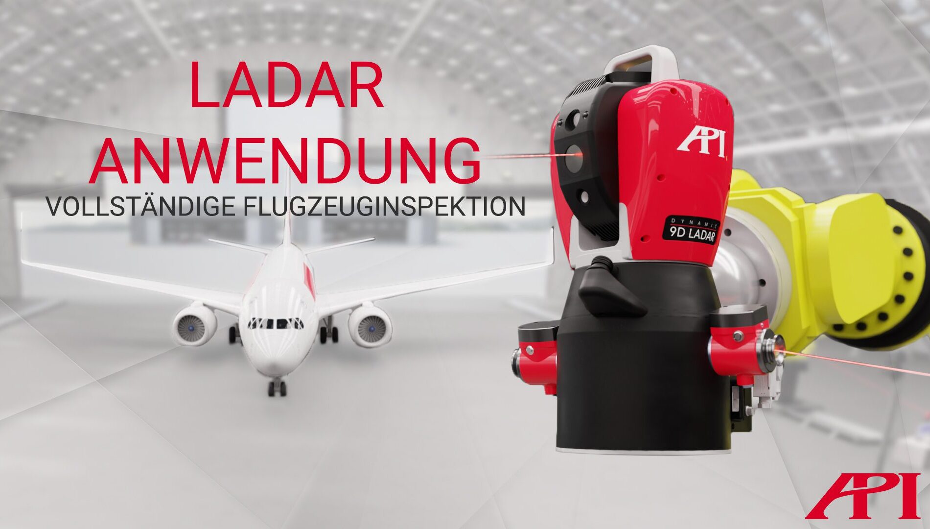 LADAR-Inspektion in der Luft- und Raumfahrt