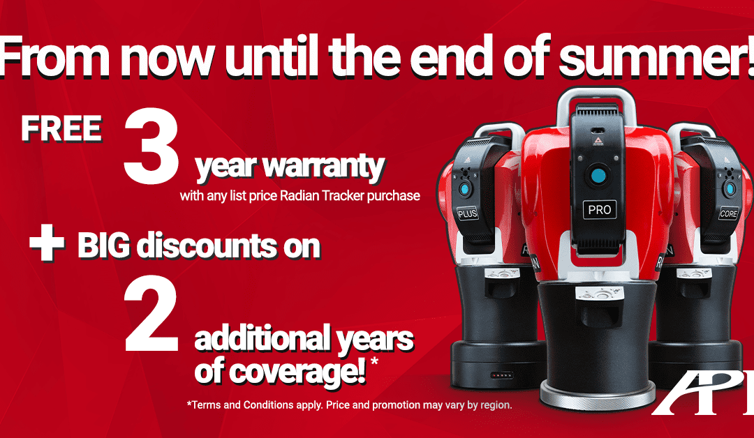 Unbelievable Laser Tracker Deal 3+2 Year Warranty Until September