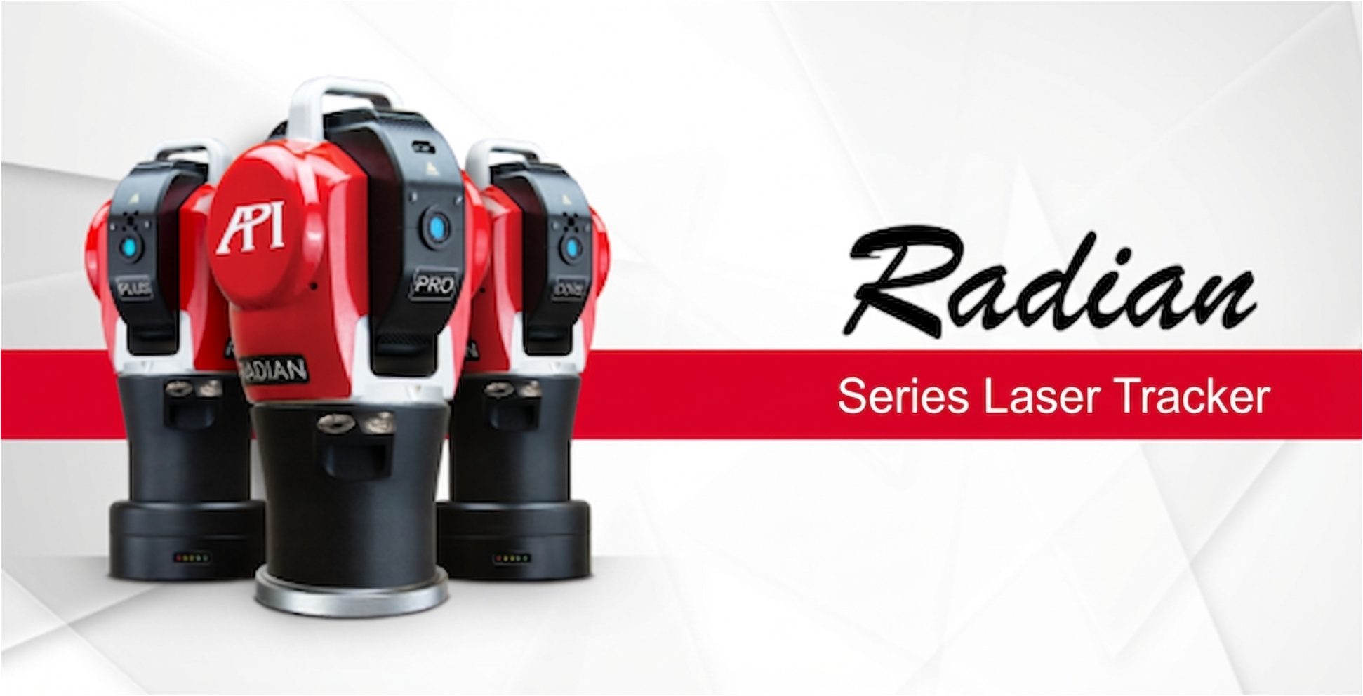 Figure 3: API Radian series laser trackers.