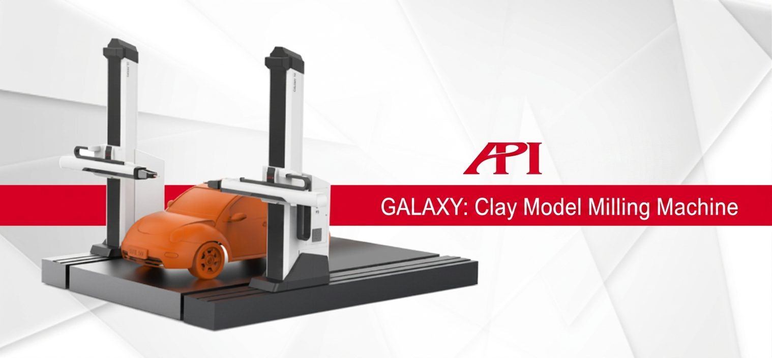 Figure 1: Galaxy clay model milling machine.