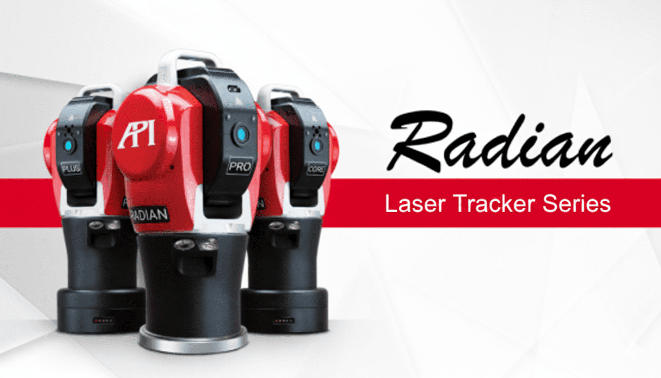 Figure 1: API Radian laser tracker series.