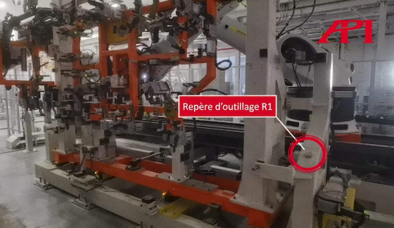 Figure 3 : repère d’outillage R1.