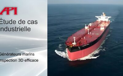 Une approche plus intelligente pour l’inspection 3D des grands générateurs marins