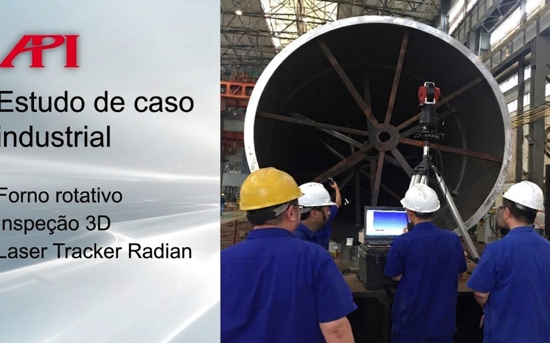 Uma forma mais inteligente de inspecionar um enorme forno rotativo de reação