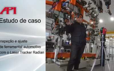 Inspeção e ajuste de ferramental automotivo com o Laser Tracker Radian