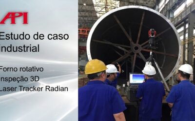 Uma forma mais inteligente de inspecionar um enorme forno rotativo de reação