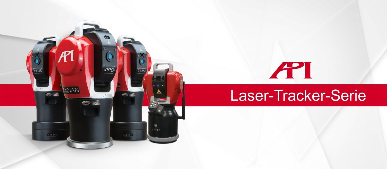 API Laser-Tracker-Serie mit Radian Plus, Radian Pro, Radian Core und iLT.