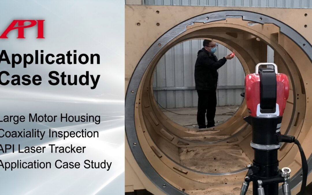 Large Motor Housing Coaxiality Inspection with the Radian Pro Laser Tracker