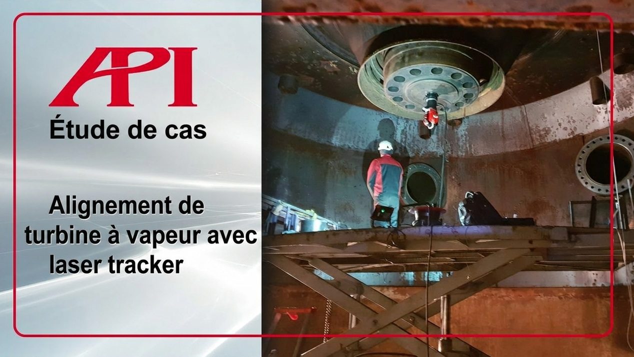 Étude de cas: Alignement de turbine à vapeur avec laser tracker