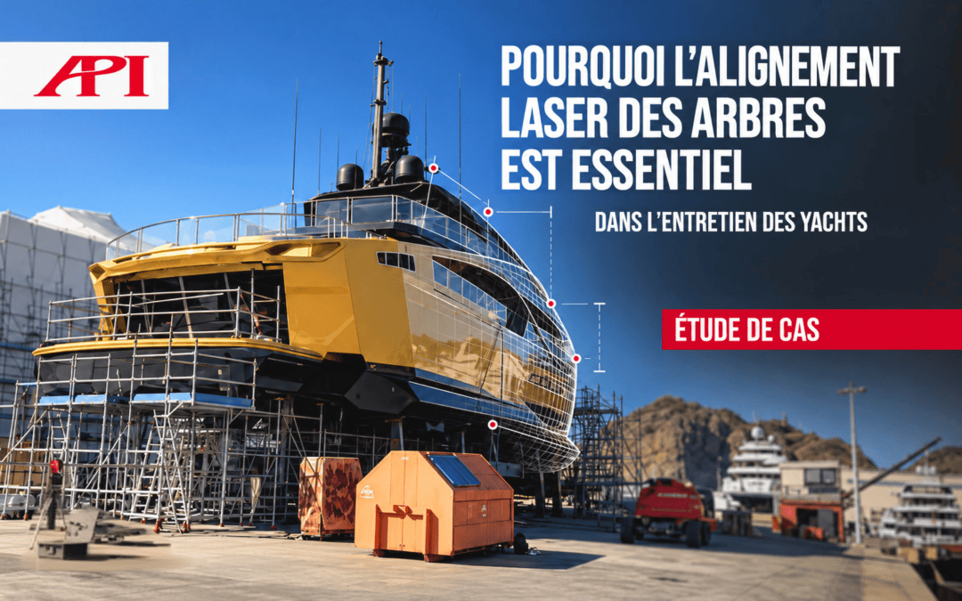 L’alignement laser des arbres en pratique : étude de cas sur la maintenance d’un yacht